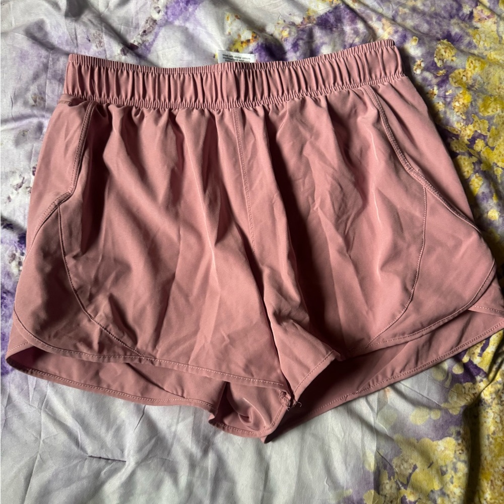 Women's Pink Athletic Shorts Mondetta
